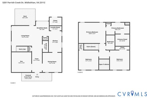 Tiny photo for 5201 Parrish Creek Drive, Midlothian, VA 23112 (MLS # 2625751)