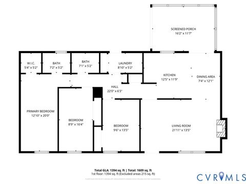 Tiny photo for 4957 Warwick Court, Prince George, VA 23875 (MLS # 2532775)