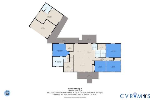 Tiny photo for 43 Ruddy Duck Road, Heathsville, VA 22473 (MLS # 2602780)