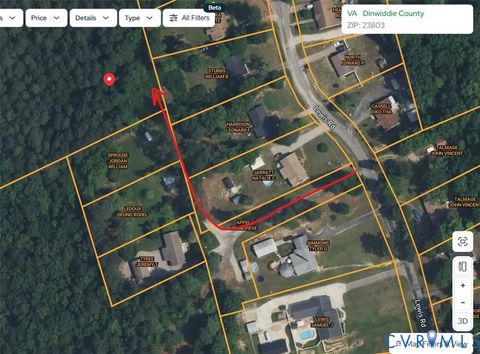 Tiny photo for TBD Lewis Road, North Dinwiddie, VA 23803 (MLS # 2521231)