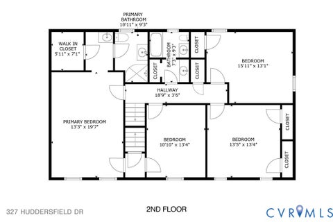 Tiny photo for 327 Huddersfield Drive, Chesterfield, VA 23236 (MLS # 2628601)