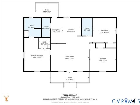 Tiny photo for 117 Waldrop Church Road, Louisa, VA 23093 (MLS # 2613663)