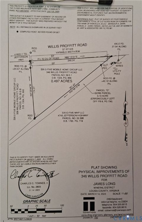 Tiny photo for 346 Willis Proffitt Road, Mineral, VA 23117 (MLS # 2609988)