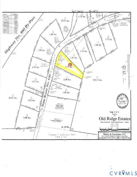 Photo of 0 Old Ridge Road, Farmville, VA 23901 (MLS # 2614590)