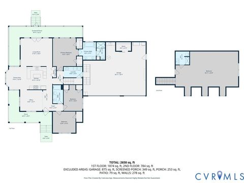 Tiny photo for 89 Watson Boulevard, Meherrin, VA 23954 (MLS # 2617034)