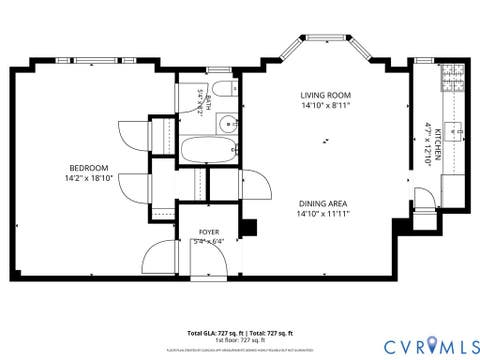 Tiny photo for 612 W Franklin Street #5E, Richmond, VA 23220 (MLS # 2614918)