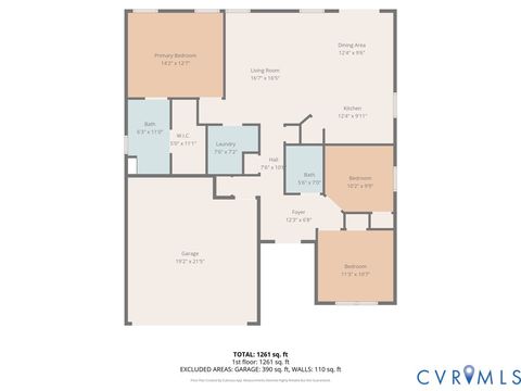 Tiny photo for 7458 Southamptonshire Way, New Kent, VA 23124 (MLS # 2607954)