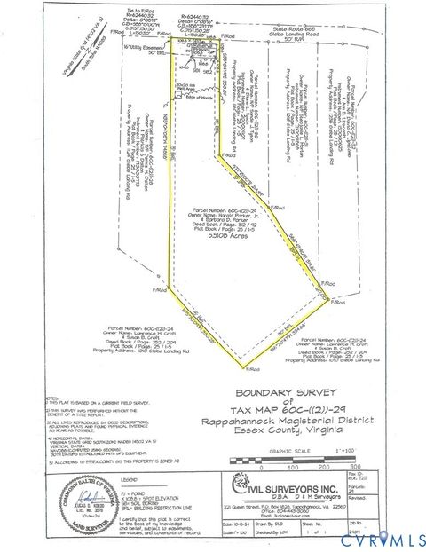 Tiny photo for 00 Glebe Landing Road, Center Cross, VA 22437 (MLS # 2601412)