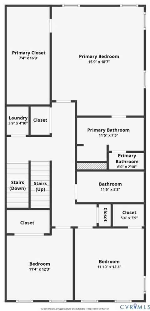 Tiny photo for 1 Flatwater Row #B, Henrico, VA 23231 (MLS # 2608973)