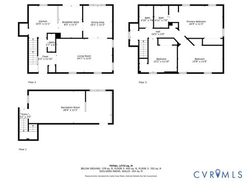 Tiny photo for 1407 Sycamore Ridge Court, Chesterfield, VA 23114 (MLS # 2525935)