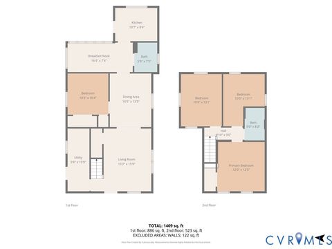 Tiny photo for 26 Marshall Avenue, Colonial Beach, VA 22443 (MLS # 2612101)