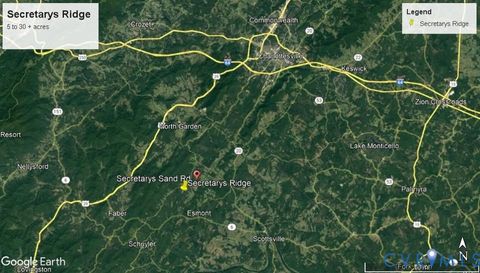 Tiny photo for Lot 1 Secretarys Sand Road, Schuyler, VA 22969 (MLS # 2609509)
