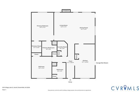 Tiny photo for 5913 Village Lake Court, Chesterfield, VA 23234 (MLS # 2613511)