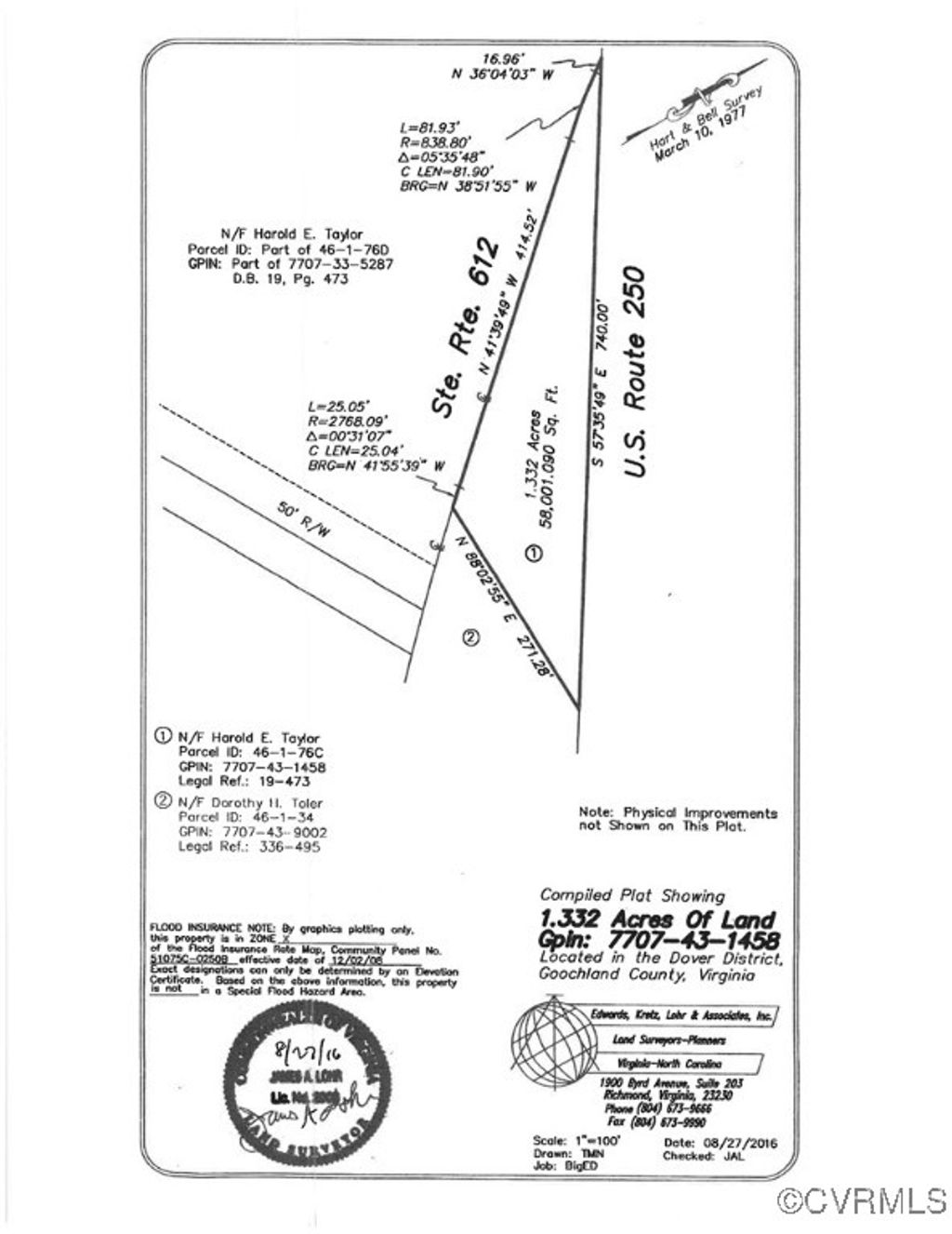 Photo for 00 Three Chopt & Broad St. Road, Manakin Sabot, VA 23103 (MLS # 2512923)
