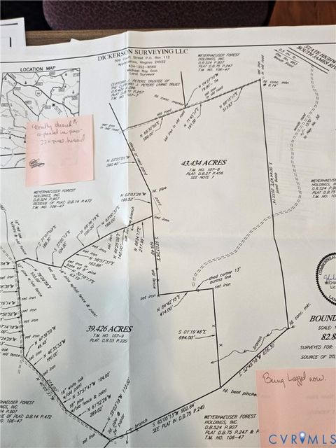 Tiny photo for 83.86 Ac S James River Road, Buckingham, VA 23921 (MLS # 2608214)