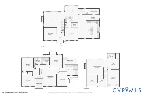 Tiny photo for 604 Cross Ridge LN LN, Manakin Sabot, VA 23103 (MLS # 2623925)