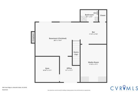 Tiny photo for 604 Cross Ridge LN LN, Manakin Sabot, VA 23103 (MLS # 2623925)
