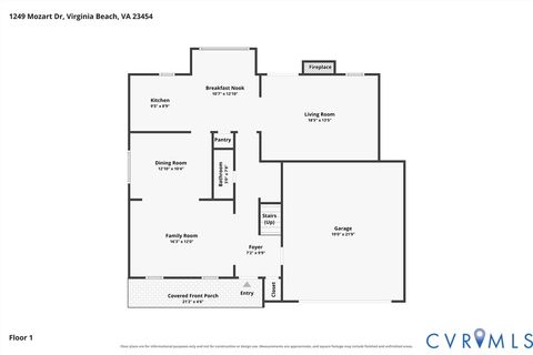 Tiny photo for 1249 Mozart Drive, Virginia Beach, VA 23454 (MLS # 2620110)