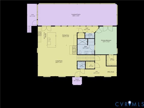 Tiny photo for 542 Ampthill Road, Cartersville, VA 23027 (MLS # 2622148)
