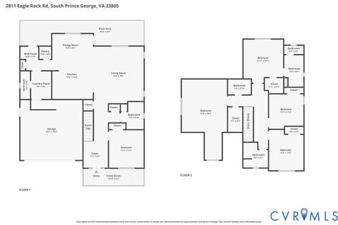 Tiny photo for 2811 Eagle Rock Road, Prince George, VA 23805 (MLS # 2617958)