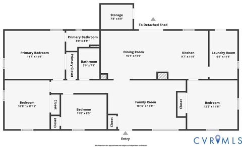 Tiny photo for 21137 Warren Avenue, South Chesterfield, VA 23803 (MLS # 2609412)