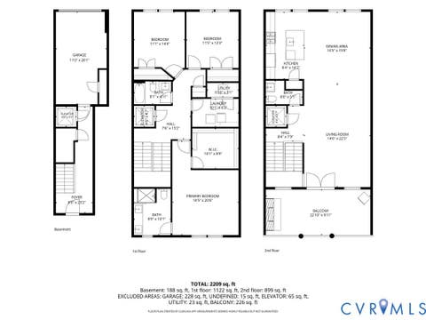 Tiny photo for 382 Adderbury Walk #B, Henrico, VA 23233 (MLS # 2623036)