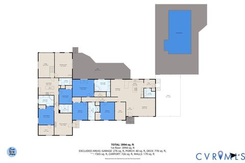 Tiny photo for 4400 Hacks Neck Road, Heathsville, VA 22473 (MLS # 2614030)