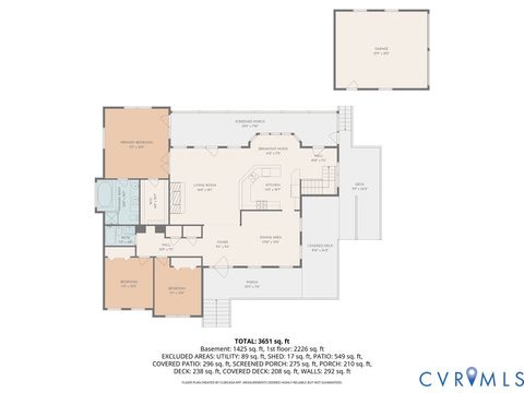 Tiny photo for 25 Tara Woods Drive, Bumpass, VA 23024 (MLS # 2606642)