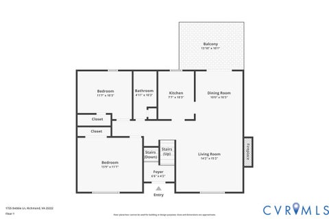 Tiny photo for 1725 Debbie Lane, Richmond, VA 23222 (MLS # 2626158)