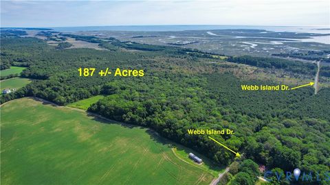 Tiny photo for 187 AC Webb Island Drive, Machipongo, VA 23405 (MLS # 2525647)
