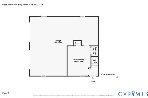 Tiny photo for 6464 Anderson Highway, Powhatan, VA 23139 (MLS # 2624410)