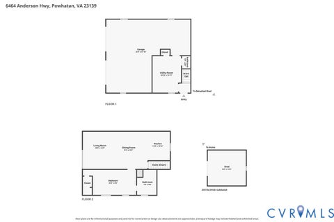 Tiny photo for 6464 Anderson Highway, Powhatan, VA 23139 (MLS # 2624410)