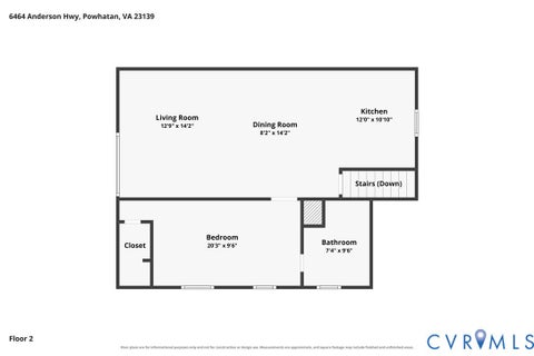 Tiny photo for 6464 Anderson Highway, Powhatan, VA 23139 (MLS # 2624410)