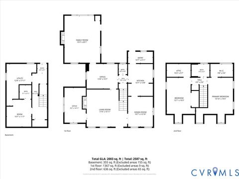 Tiny photo for 4831 W Seminary Avenue, Richmond, VA 23227 (MLS # 2619667)