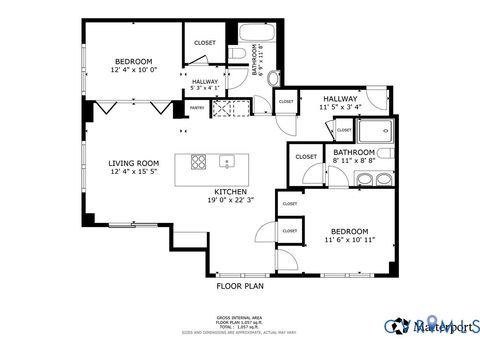Tiny photo for 1101 Haxall Point #U1002, Richmond, VA 23219 (MLS # 2608100)