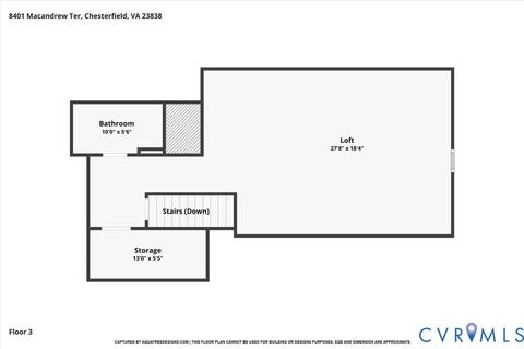 Tiny photo for 8401 Macandrew Terrace, Chesterfield, VA 23838 (MLS # 2619988)