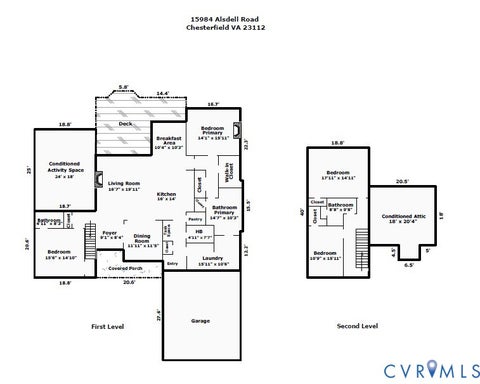 Tiny photo for 15948 Alsdell Road, Midlothian, VA 23112 (MLS # 2626356)
