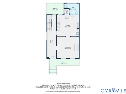 Tiny photo for 2319 M Street, Richmond, VA 23223 (MLS # 2622316)