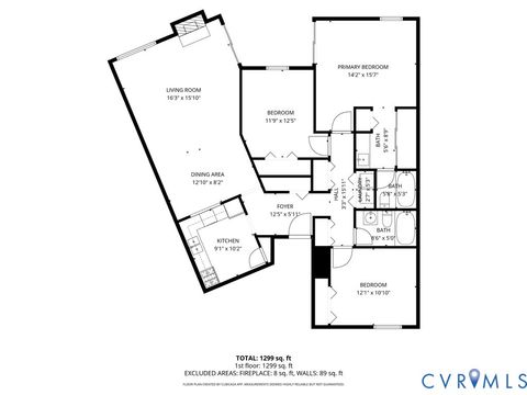 Tiny photo for 10396 Iron Mill Road, North Chesterfield, VA 23235 (MLS # 2532800)