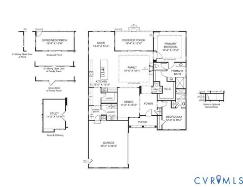 Tiny photo for 1030 Arbor Heights Terrace, Midlothian, VA 23114 (MLS # 2606214)