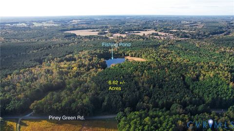 Tiny photo for 6.62 AC Piney Green Road, Crewe, VA 23930 (MLS # 2529848)