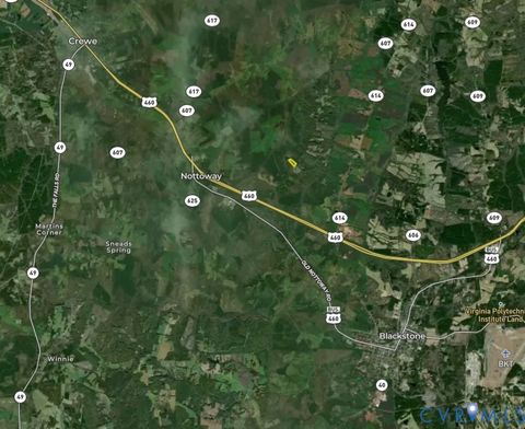 Tiny photo for 6.62 AC Piney Green Road, Crewe, VA 23930 (MLS # 2529848)