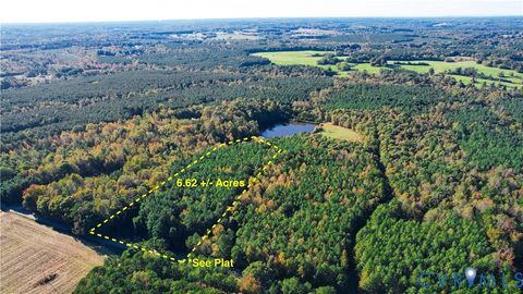 Tiny photo for 6.62 AC Piney Green Road, Crewe, VA 23930 (MLS # 2529848)