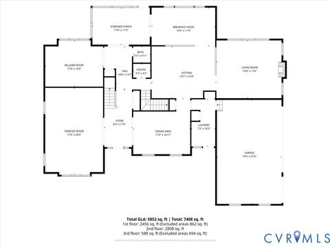 Tiny photo for 6479 Burnt Mills Lane, Moseley, VA 23120 (MLS # 2604339)