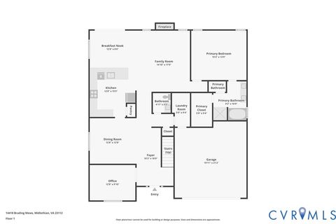 Tiny photo for 14418 Brading Mews, Midlothian, VA 23112 (MLS # 2608349)