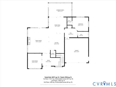 Tiny photo for 3906 Bellstone Drive, Chesterfield, VA 23112 (MLS # 2615423)