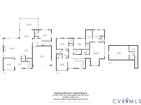 Tiny photo for 3906 Bellstone Drive, Chesterfield, VA 23112 (MLS # 2615423)
