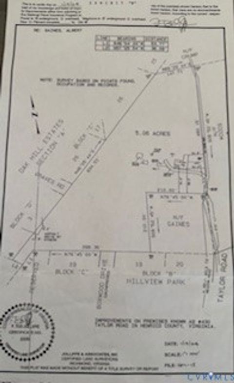 Photo of 430 Taylor Road Rd, Henrico, VA 23150 (MLS # 2533343)