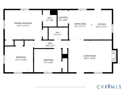 Tiny photo for 2715 Bethany Church Road, Bumpass, VA 23024 (MLS # 2613890)
