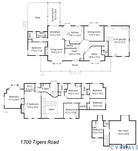 Tiny photo for 1700 Tigers Road, Manakin Sabot, VA 23103 (MLS # 2623891)